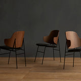 The Penguin Dining Chair: Seat Upholstered - Quick Ship
