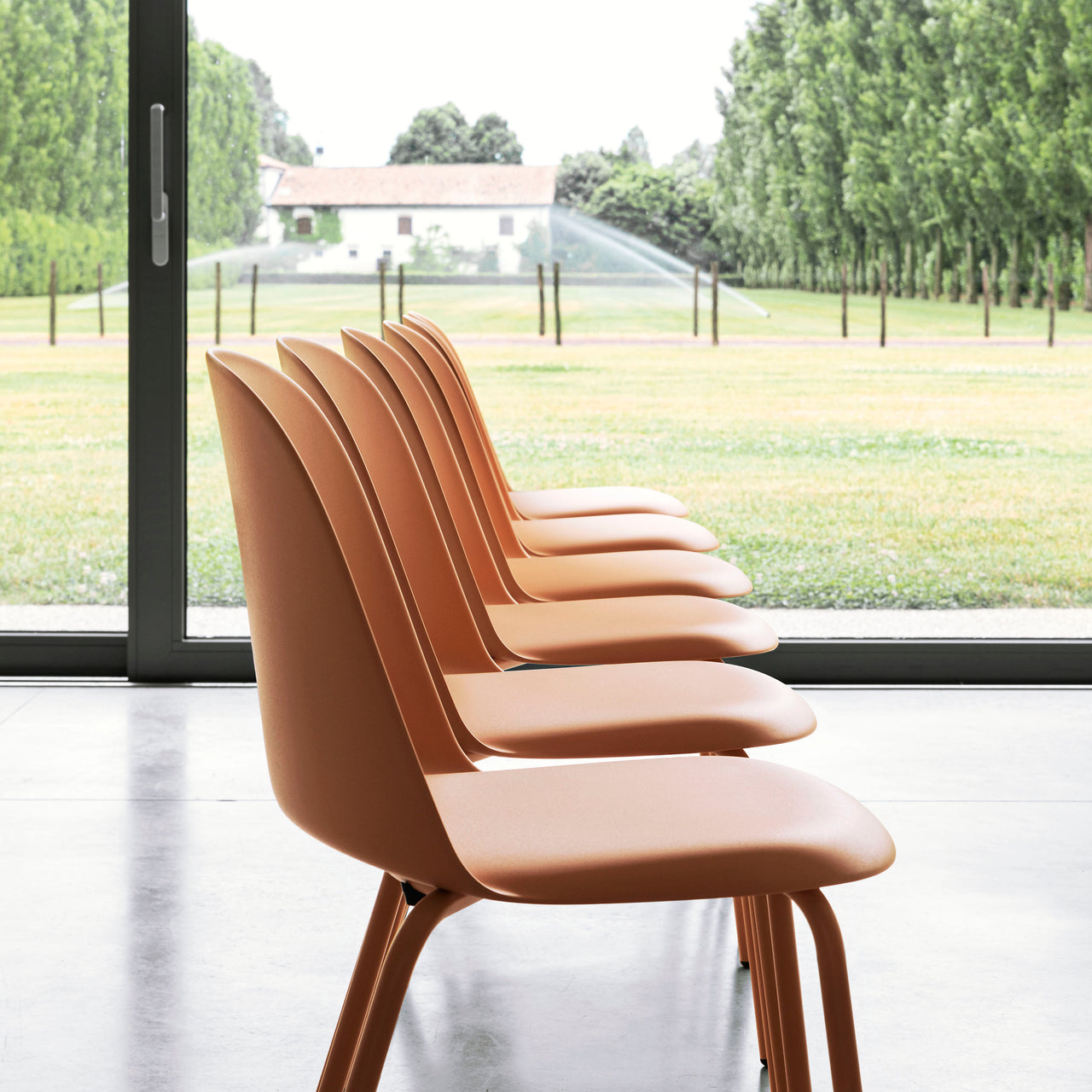Mariolina Stacking Side Chair: Outdoor + Set of 2