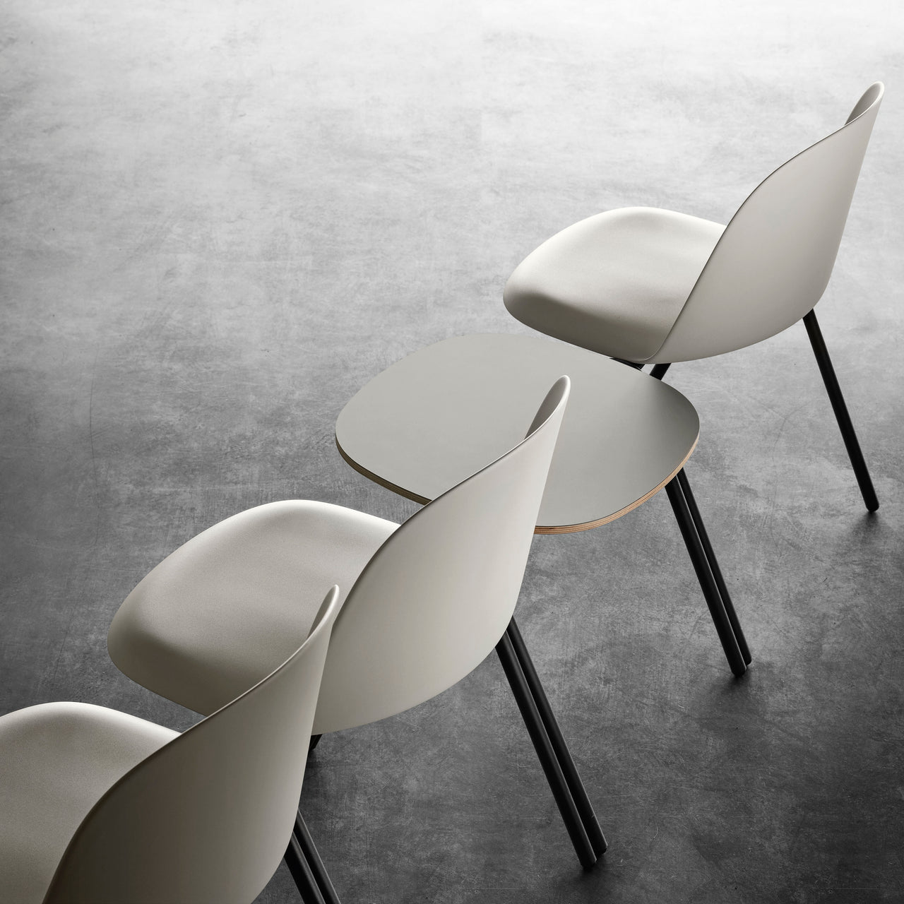 Mariolina Stacking Conference Chair: Set of 2