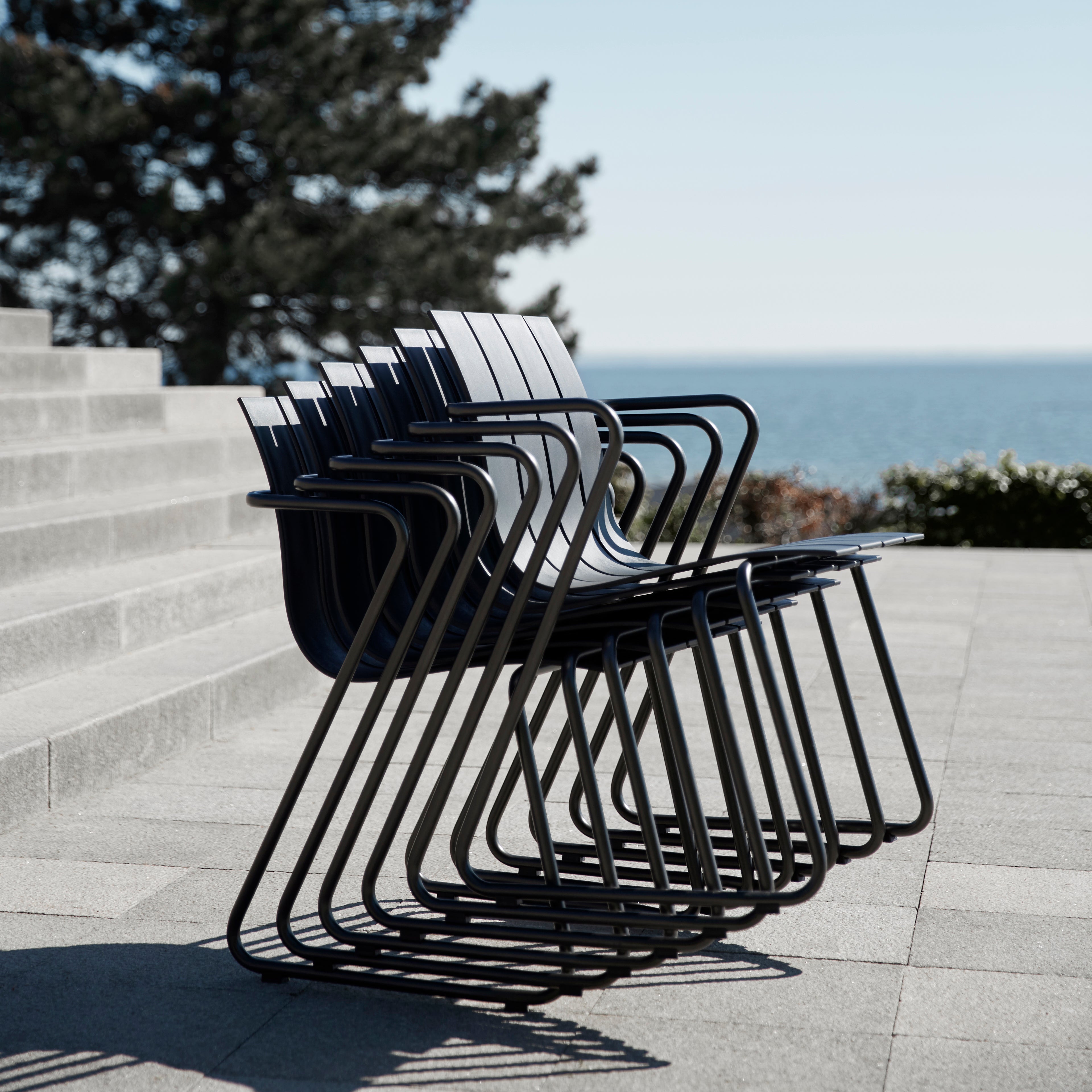 Ocean Stacking Chair: Set of 4
