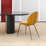 Beetle Dining Chair: Conic Base + Full Upholstery