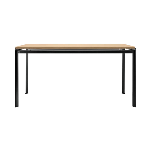 PK52 Professor Desk: Oiled Oak + Without Drawer