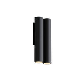 Silo 2WA Wall Light: Downlight with Uplight + Textured Black