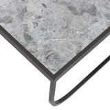 Tati Small Coffee Table: Marble Top