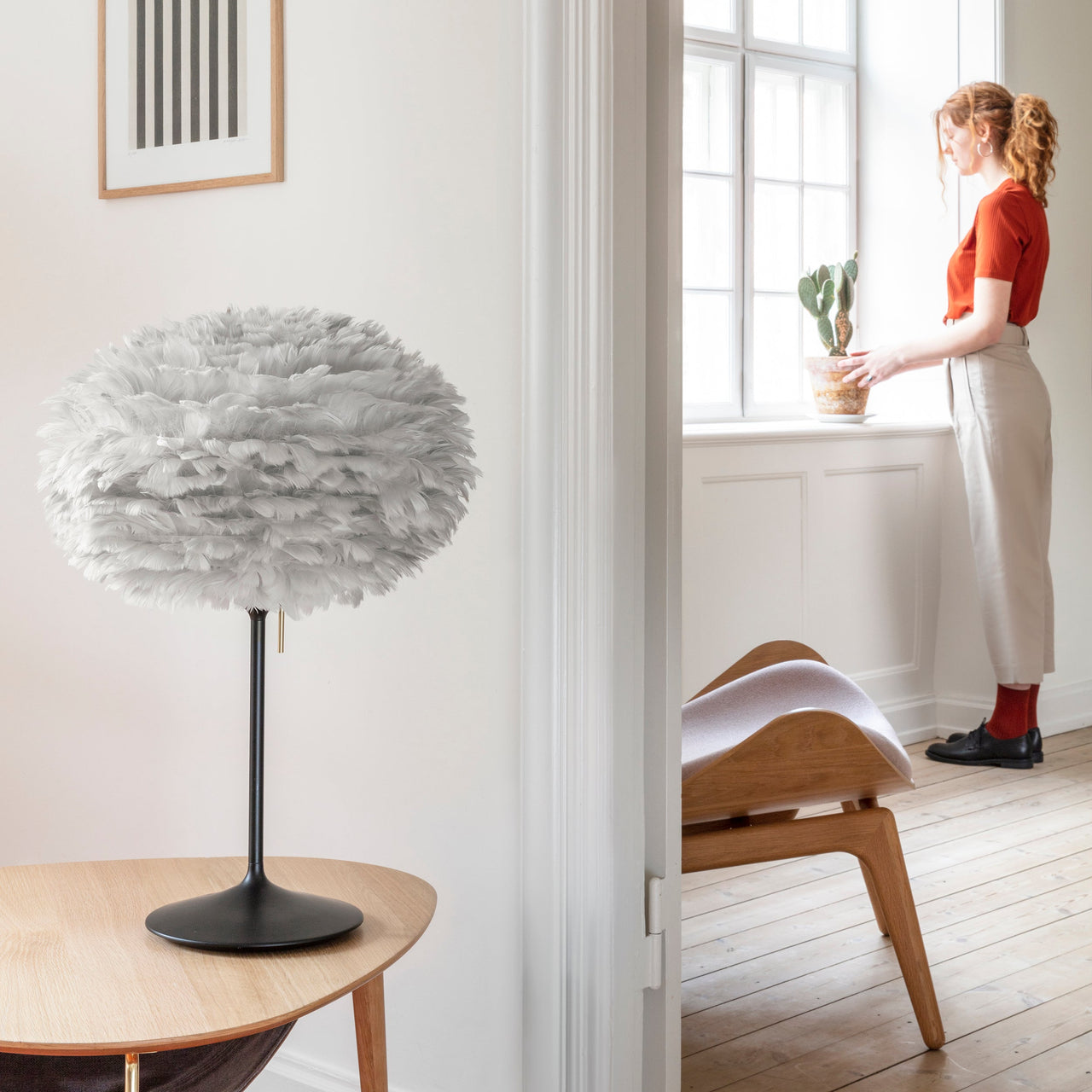 Eos Champagne Table Lamp: Quick Ship