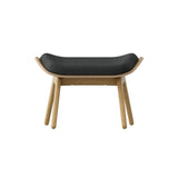 The Reader Ottoman: Oak + Shadow Grey