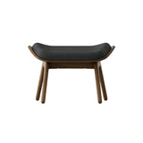The Reader Ottoman: Dark Oak + Shadow Grey
