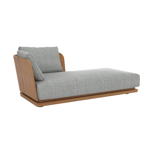 Amor Cortese Chaise Lounge:  Super-Matt Oak