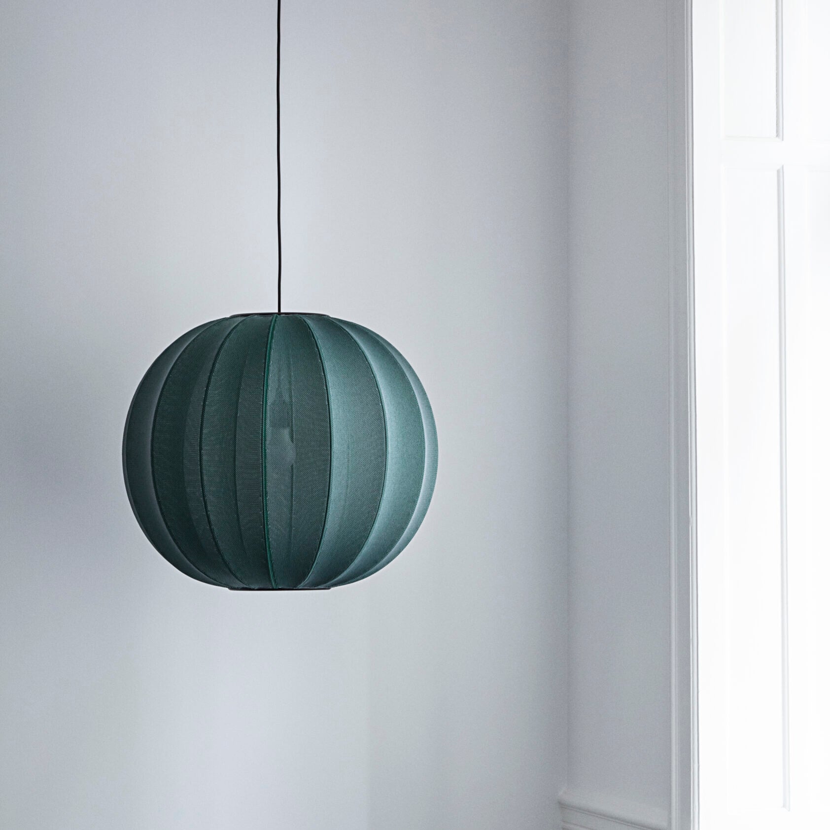 Knit-Wit Round Pendant