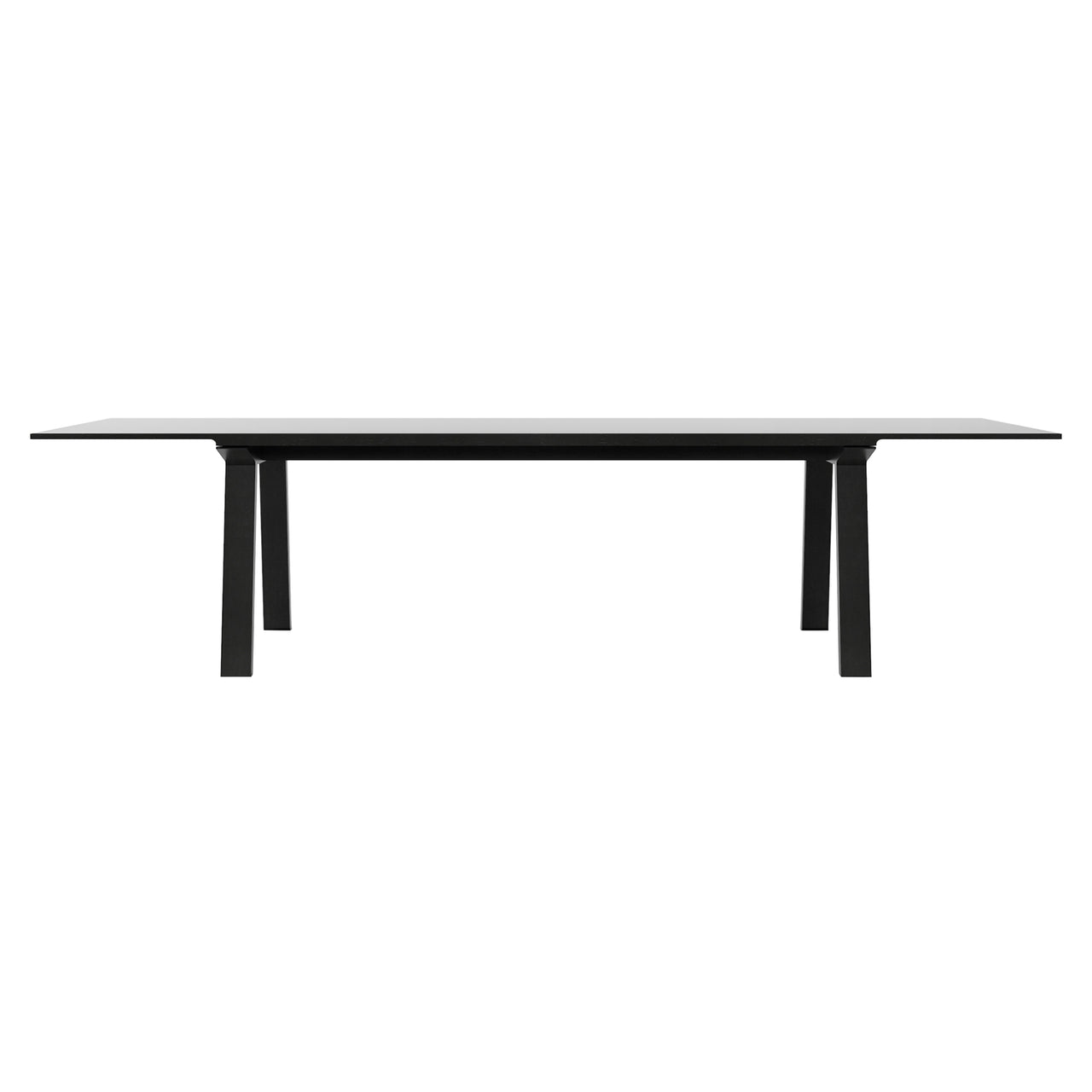 Mitis Table: Large + Ebony Stained Oak + Ebony Stained Oak