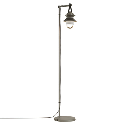 Santorini Floor Lamp: Grey