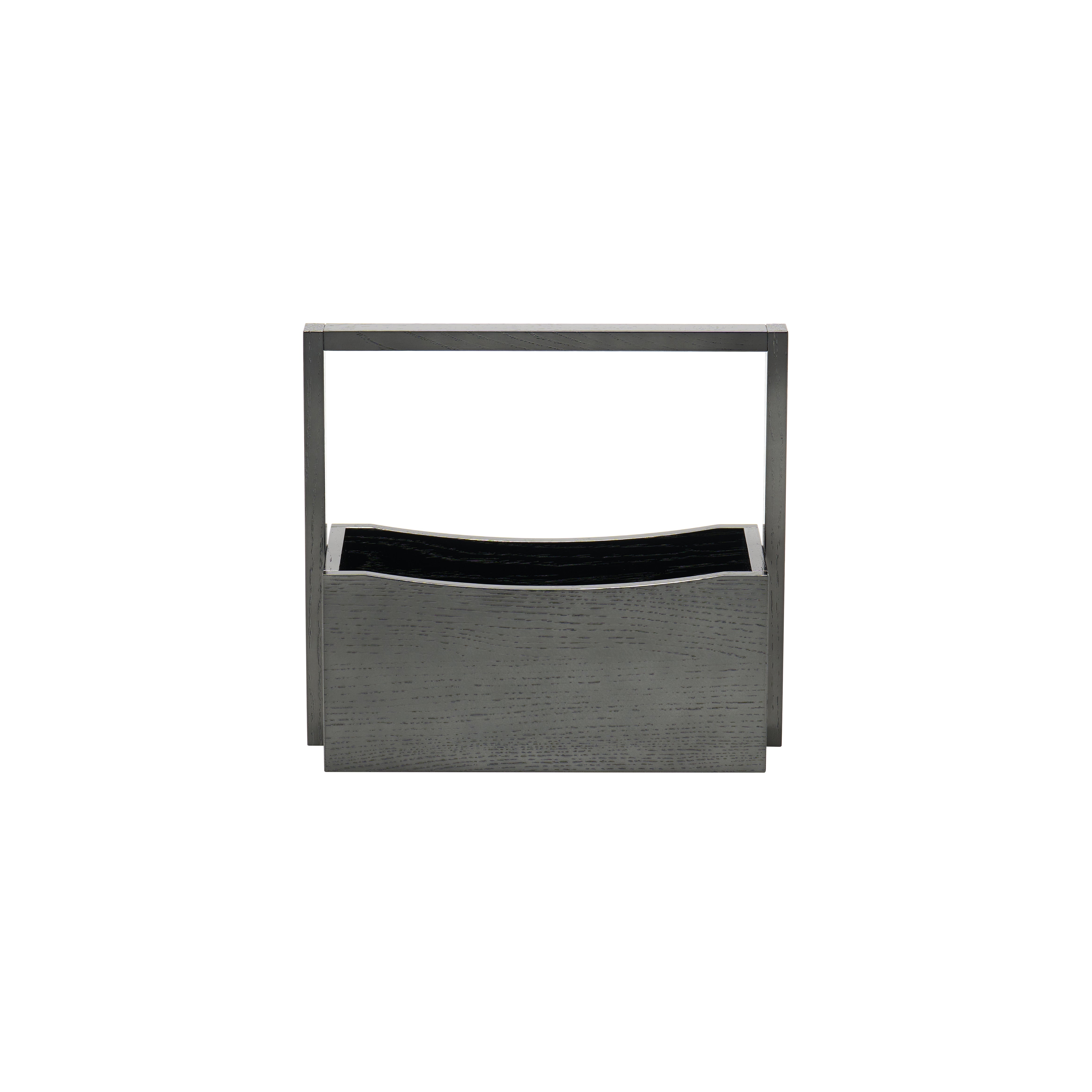 Space Basket: Metallic Black