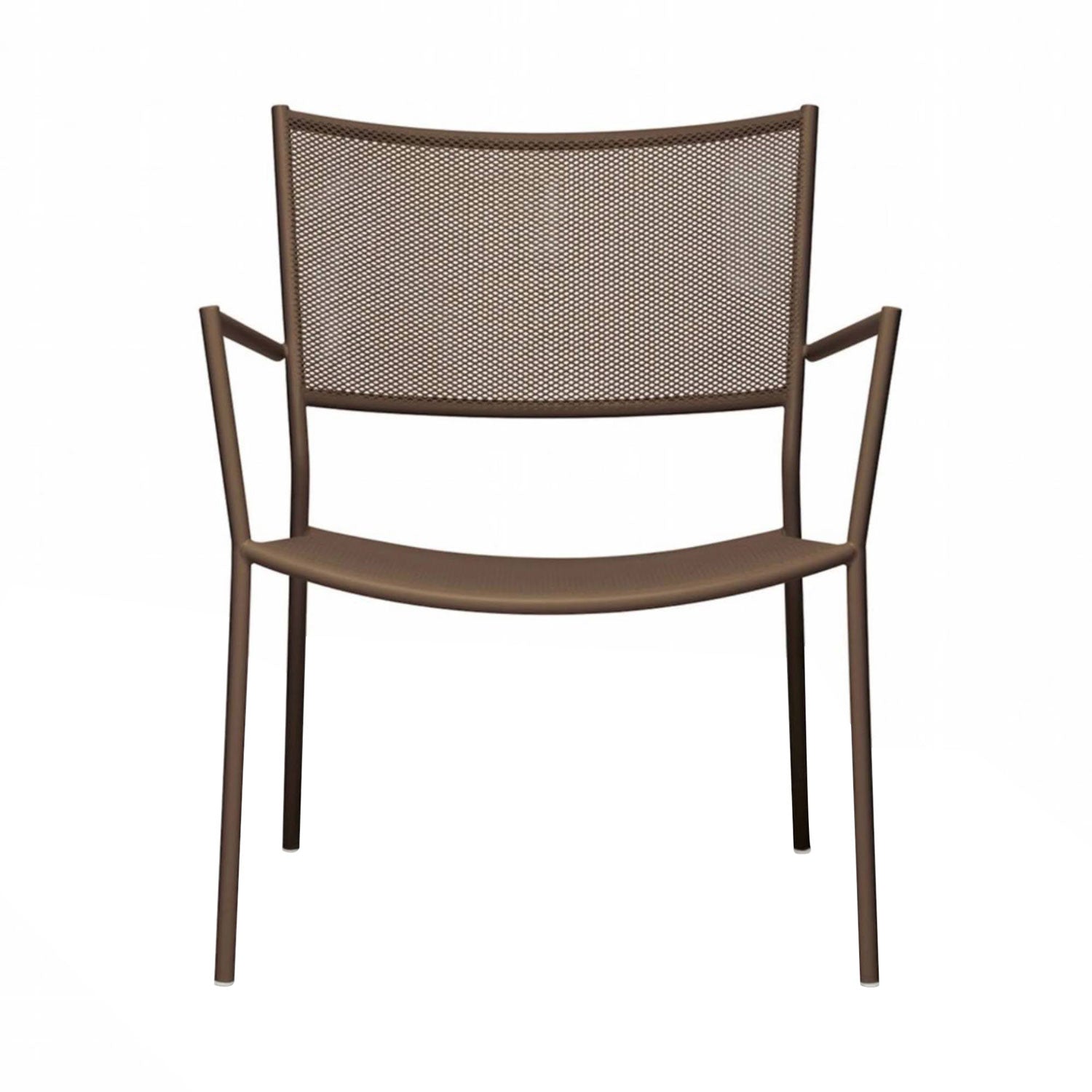 Jig Mesh Stacking Armchair: Pale Brown