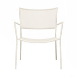 Jig Mesh Easy Chair: Ivory
