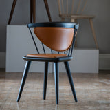 Oxbend Windsor Chair: Seat + Back Upholstered