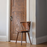 Oxbend Windsor Chair: Seat + Back Upholstered