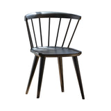 Oxbend Windsor Chair: Charcoal Ash