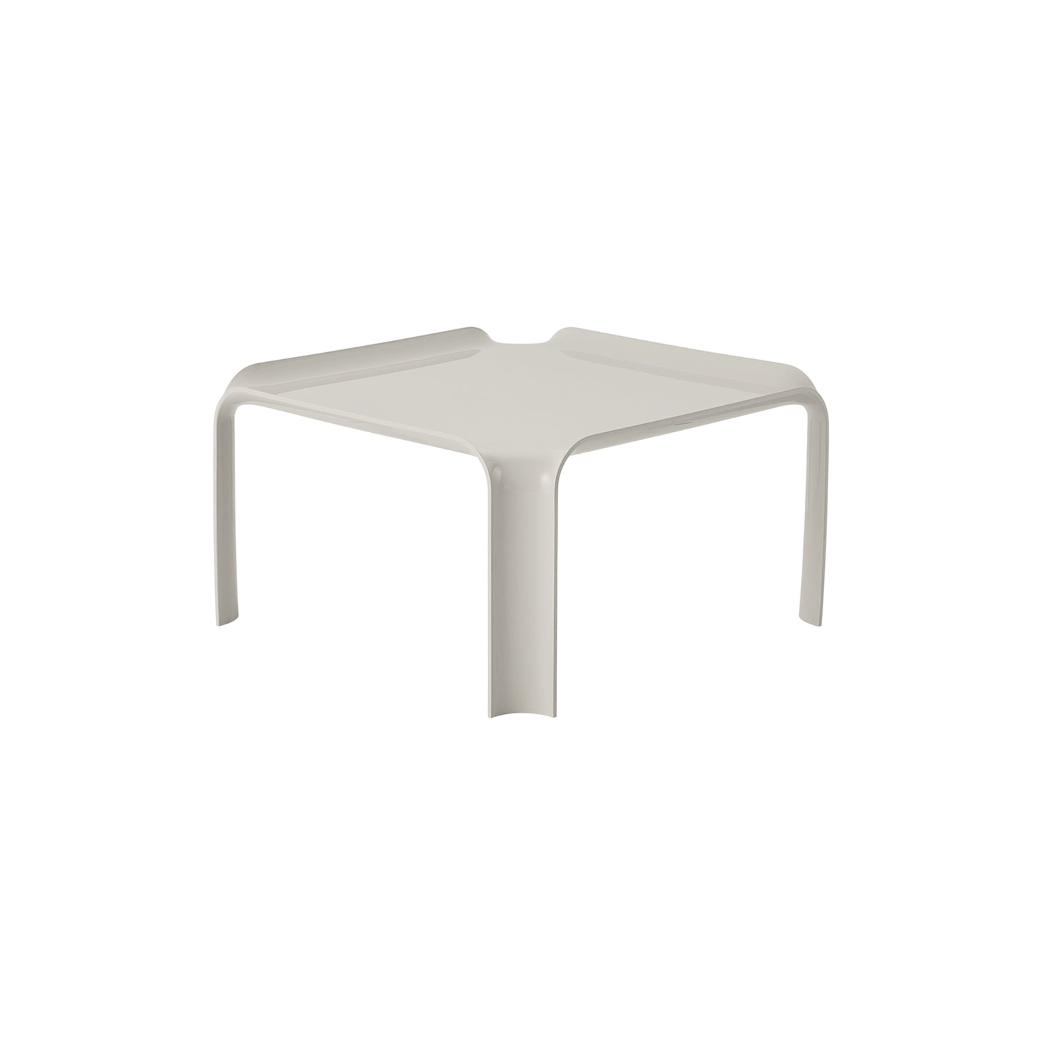 T877 Side Table: Alabaster White
