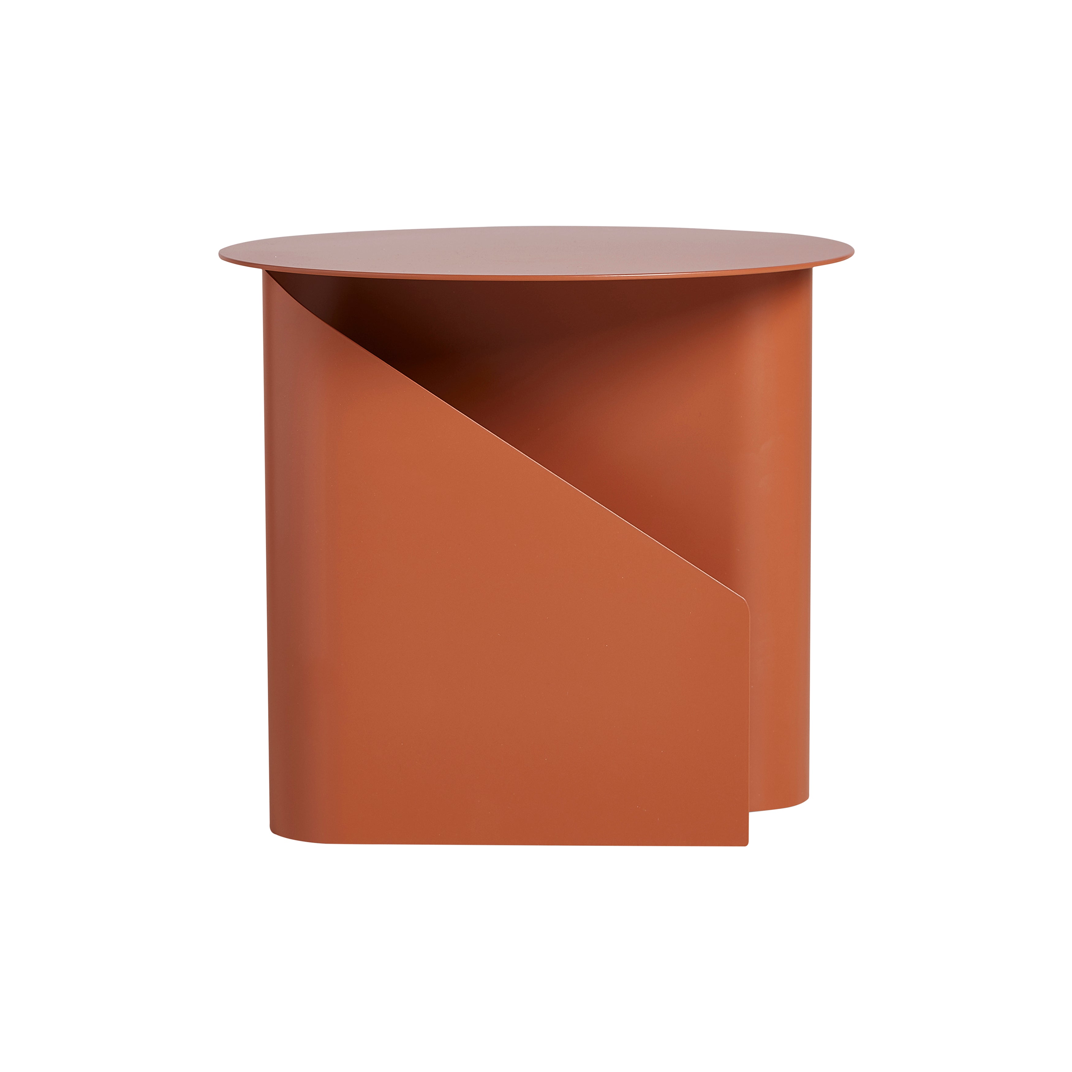 Sentrum Side Table: Burnt Orange