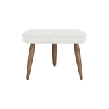  Oda Ottoman: Dark Stained Oak + 
 Hallingdal 65 0110