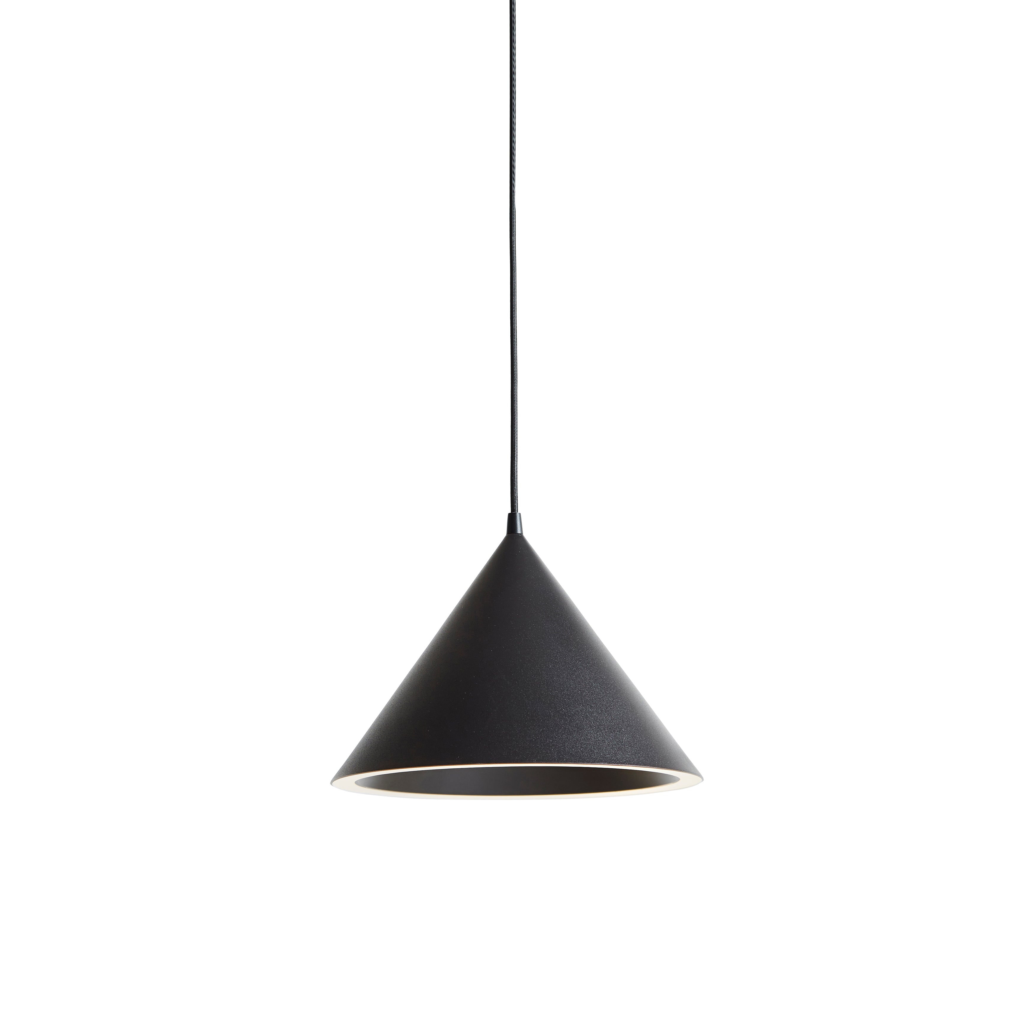 Annular Pendant Light: Small + Black