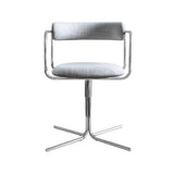 FF Swivel Chair: Round + Chrome
