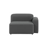 Rope Modular Sofa: Modules + Armrest - Right + Narrow