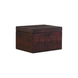 Branco Box: Large + Black + Burgundy