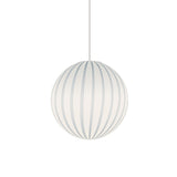 Filigrana Pendant Light: Globe + Blue