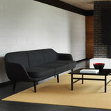 Sum Modular Sofa: Black Aluminum Base