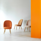 Ace Lounge Chair: Steel Base