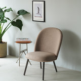 Ace Lounge Chair: Steel Base