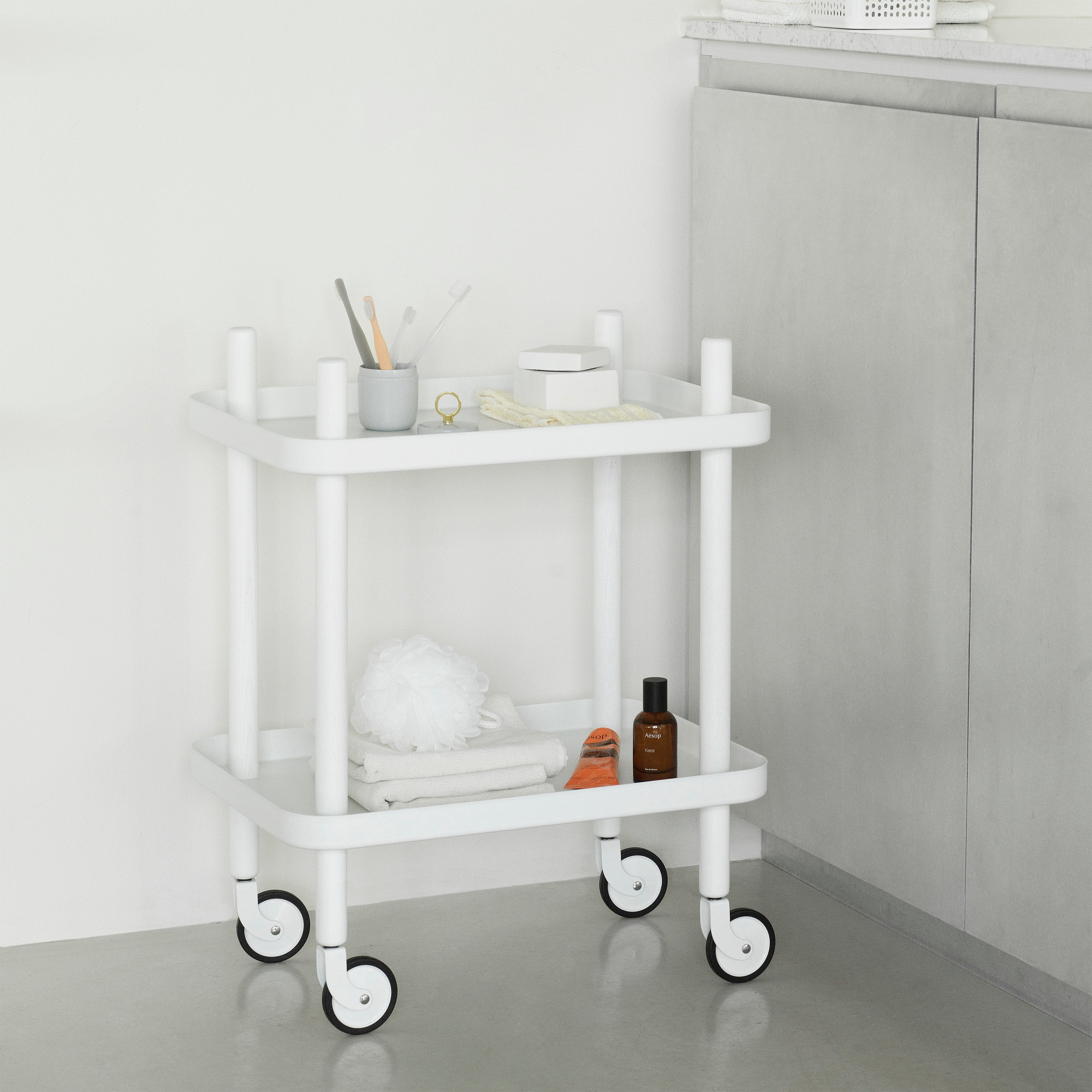 Block Table Cart