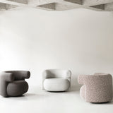 Burra Lounge Chair with Return
