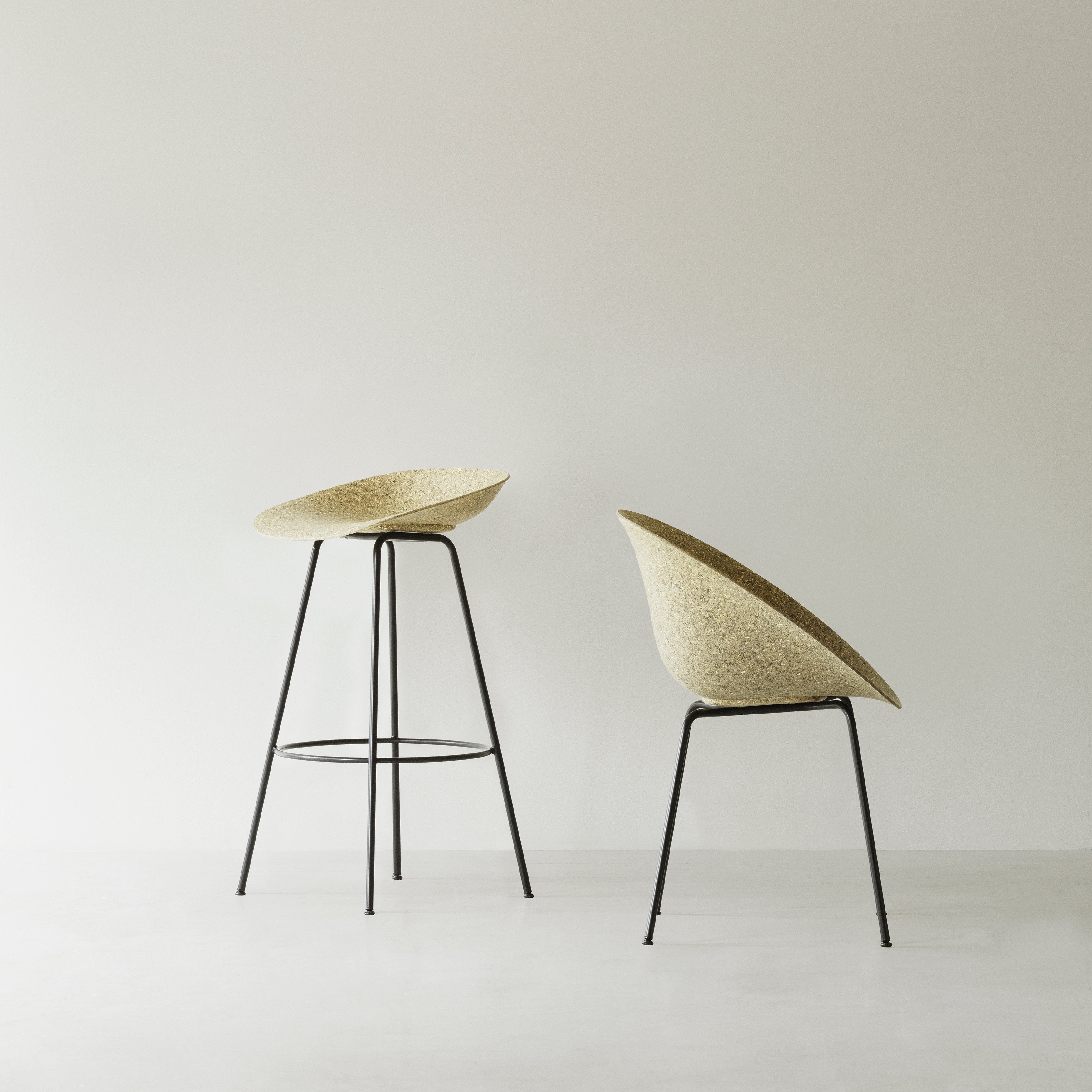 Mat Armchair: Steel