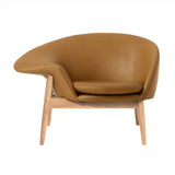 Fried Egg Lounge Chair: Left + Oiled Oak