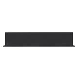 Linear System Modular Table: Modules - Quick Ship + Screen - Large + Black