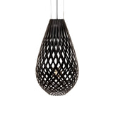 Kōura Pendant Light: XXX Large + Black + Black