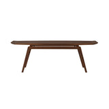 Surfboard Coffee Table: Without Shelf + Oiled Walnut