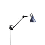 Lampe Gras N°222 Wall Lamp: Blue + Round