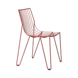 Tio Stacking Chair: Wine Red