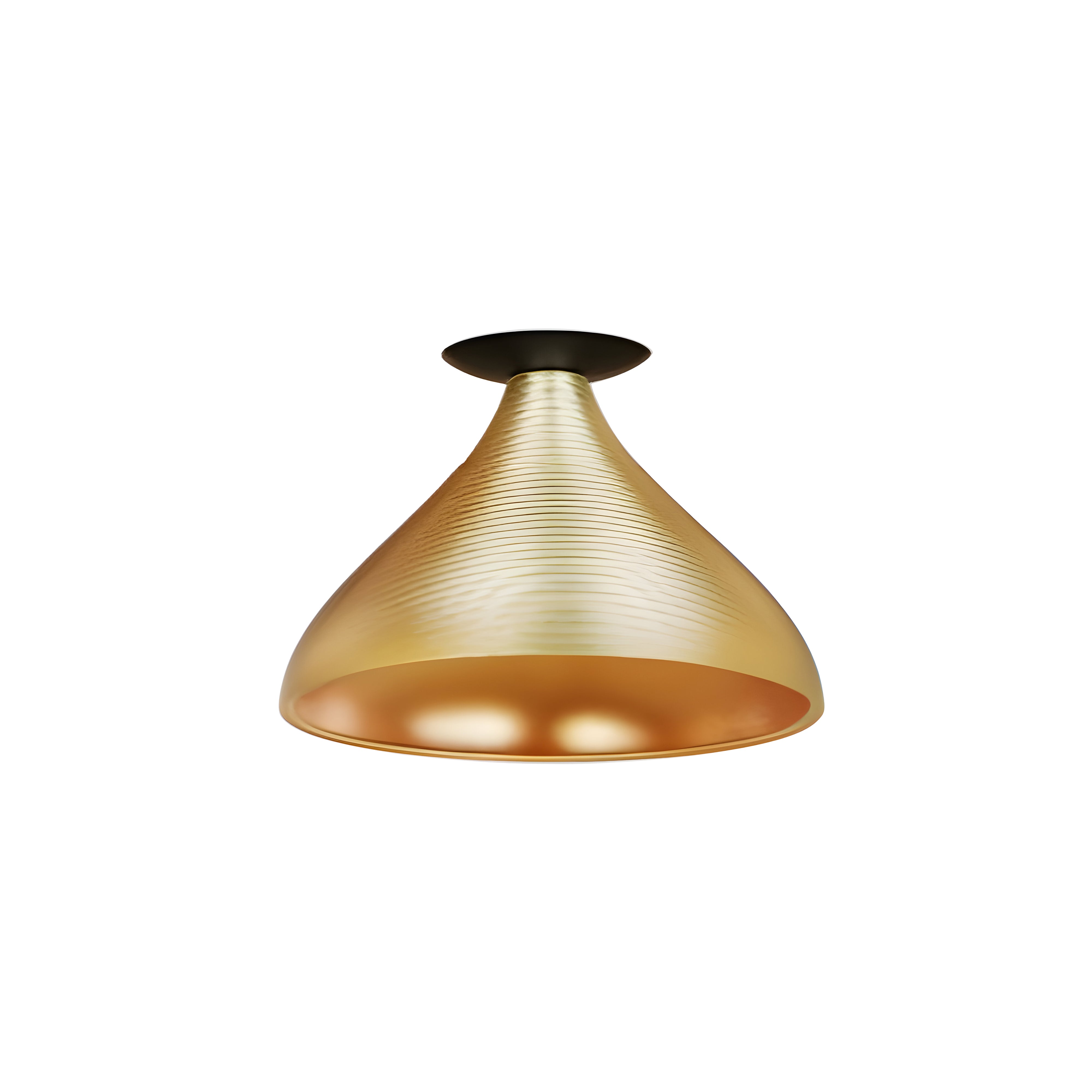 Swell Flush: Wide + Brass