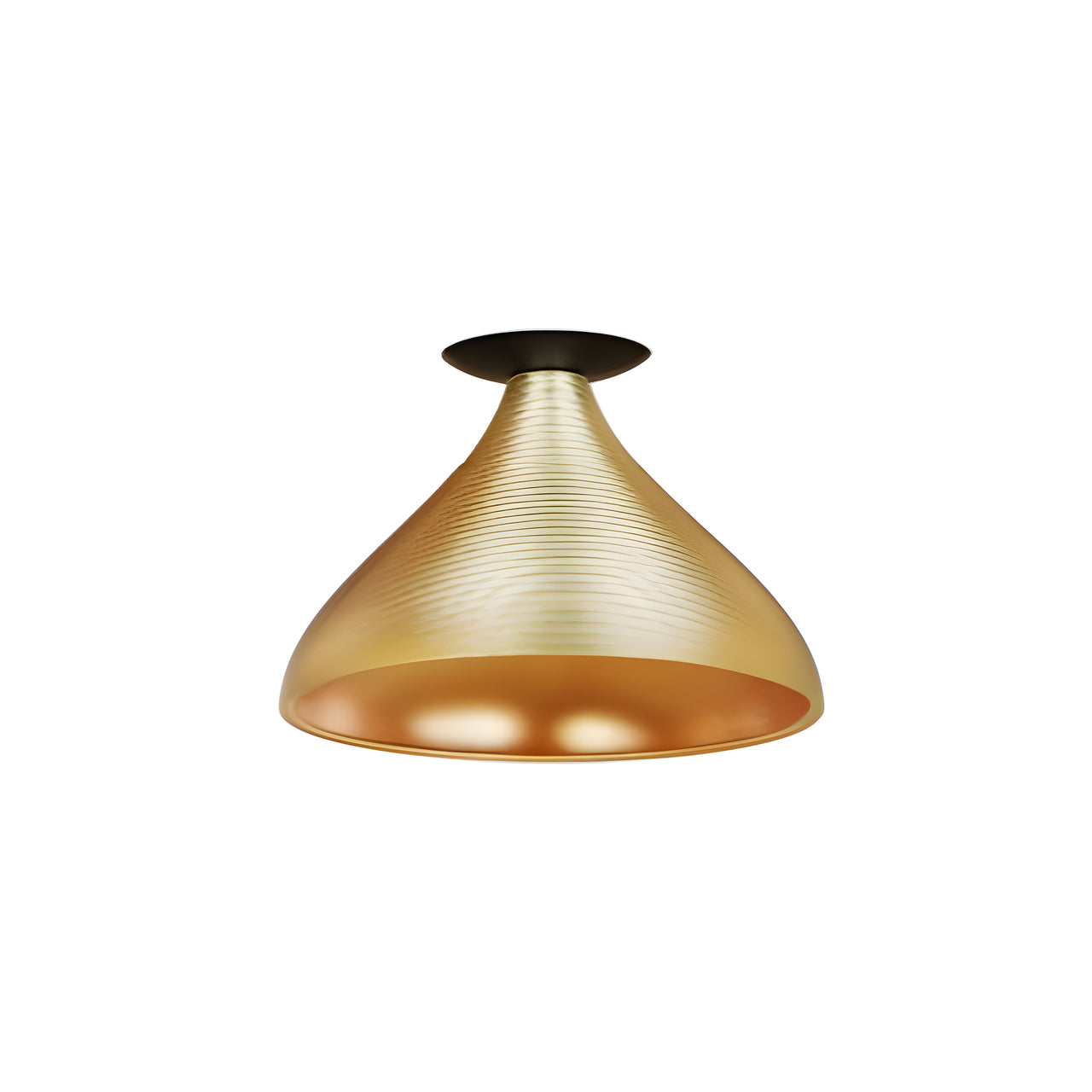 Swell Flush: Wide + Brass