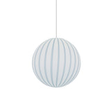 Filigrana Pendant Light: Globe + Blue