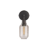 Amp Wall Lamp: Smoke + Black