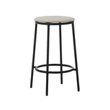 Circa Bar + Counter Stool: Upholstered + Counter + Main Line Flax MLF20