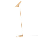 AJ Floor Lamp: Warm Sand + White