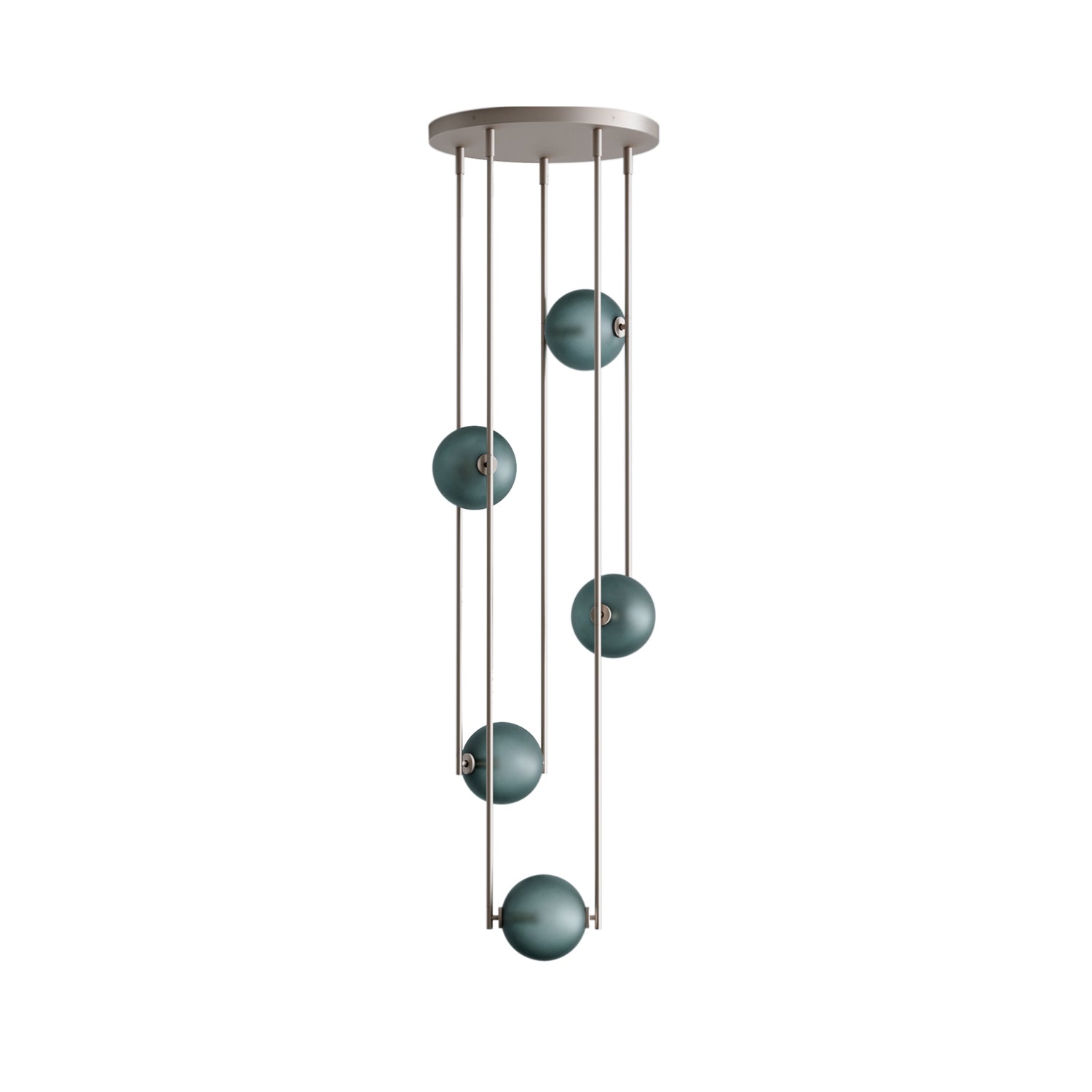 Equalizer 5 Piece Radial: Bronze Anodize + Smokey Green