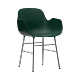 Form Armchair: Chrome