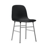 Form Chair: Chrome + Black